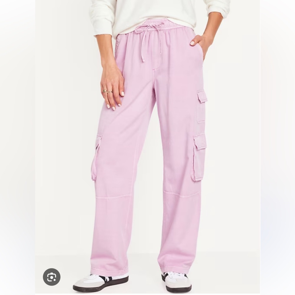 NWT Pink Cargo Pants